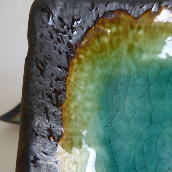 NEW VINTAGE JAPAN TRADITIONAL JAPANESE FINE CERAMIC 2 PIECE DISH SET (NEW) - Picture 10 of 10